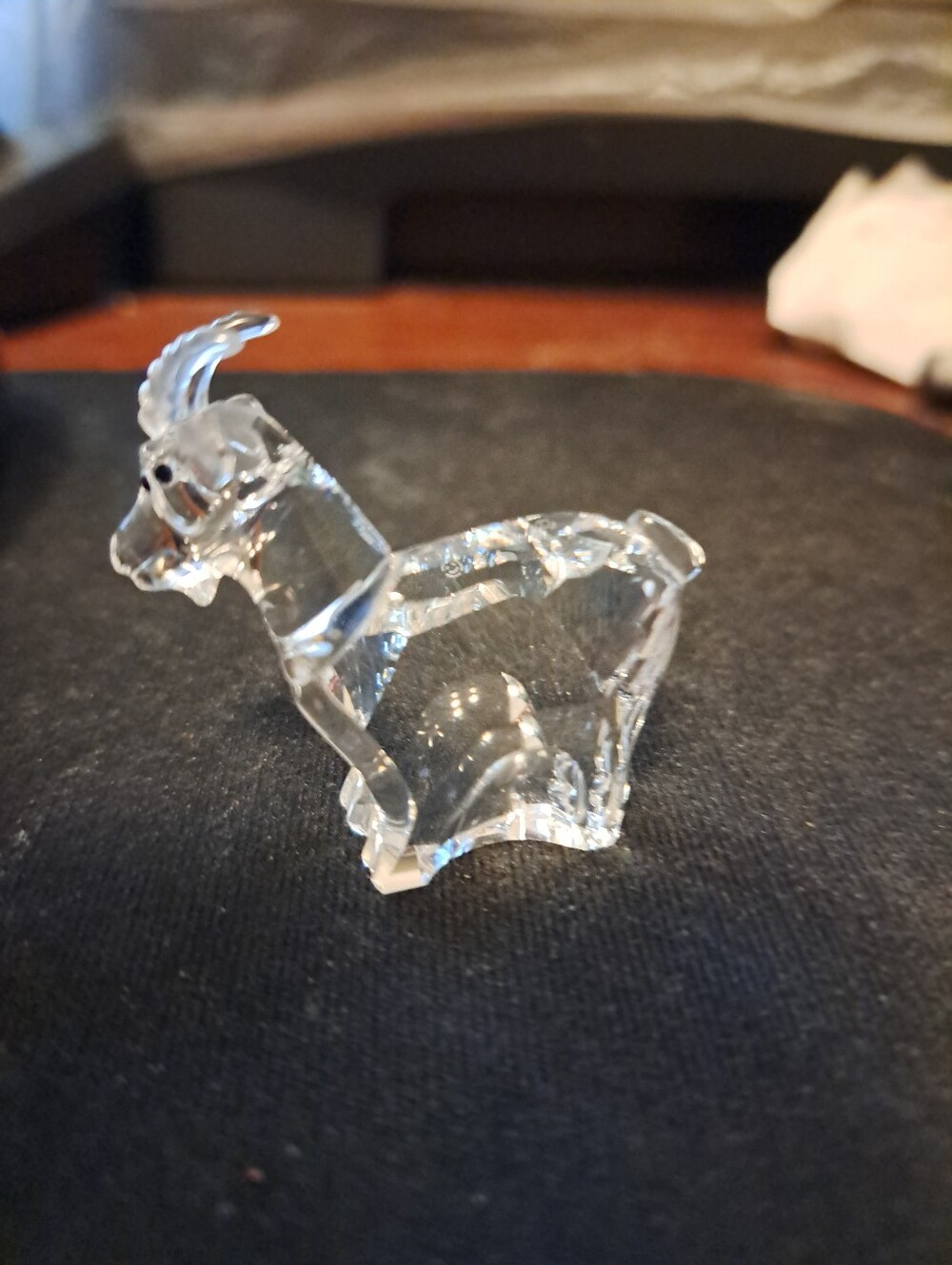 Swarovski Crystal Vintage 2005 Zodiac Baby Goat Kid 275438 Excellent!